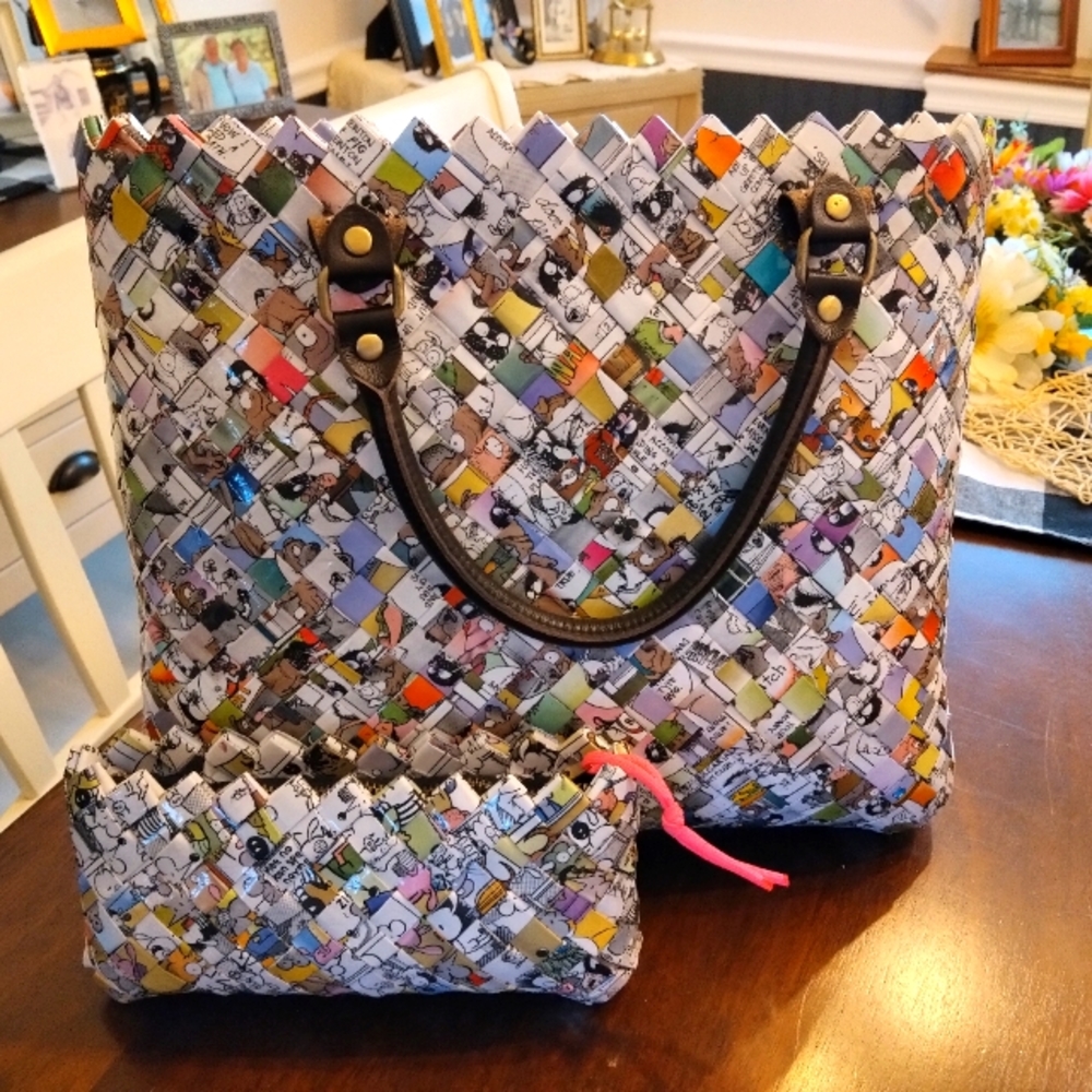 Unique Bubble gum wrapper Purse & Billfold